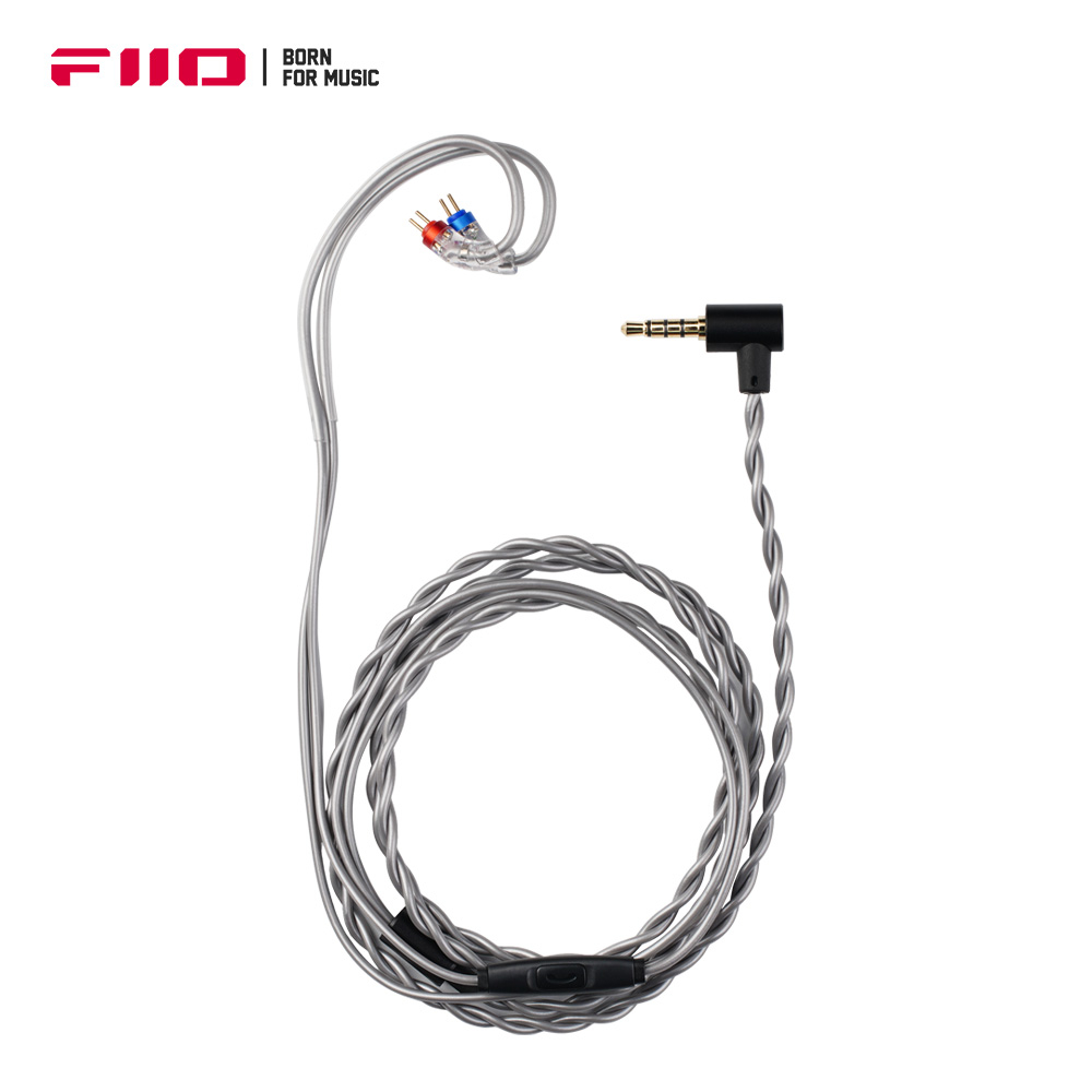 Fiio ls-3.5b 0.78mm 2 pin 3.5mm cắm cáp tai nghe với micrô điều khiển dây cho fiio fd11 / fh11
