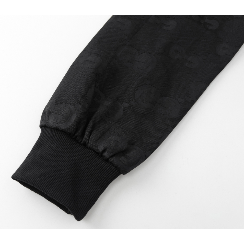 Gucc1 thời trang áo khoác jacquard mới áo khoác dây kéo họa tiết g đôi cổ điển cho nam và nữ