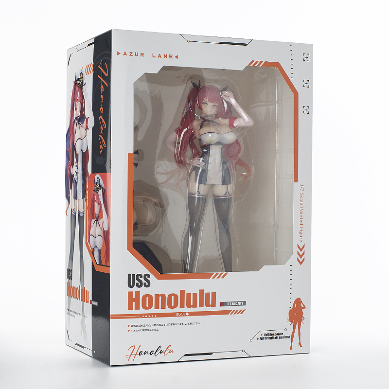 High qualtiy uss honolulu có thể tháo rời azur lane anime hình 26cm hình hành động mnf le malin st. Louis figurine collection gift mô hình đồ chơi búp bê