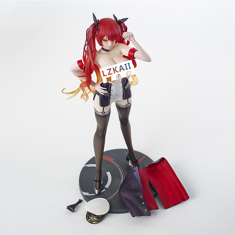 High qualtiy uss honolulu có thể tháo rời azur lane anime hình 26cm hình hành động mnf le malin st. Louis figurine collection gift mô hình đồ chơi búp bê