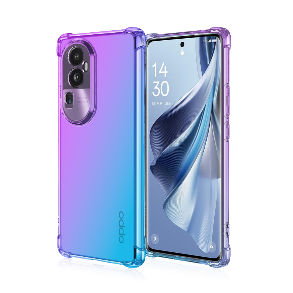 Áp dụng cho ốp lưng oppo reno 10 5g / reno 10 pro + ốp lưng oppo reno 10 5g / reno 10 pro + color four corner anti drop tpu soft case