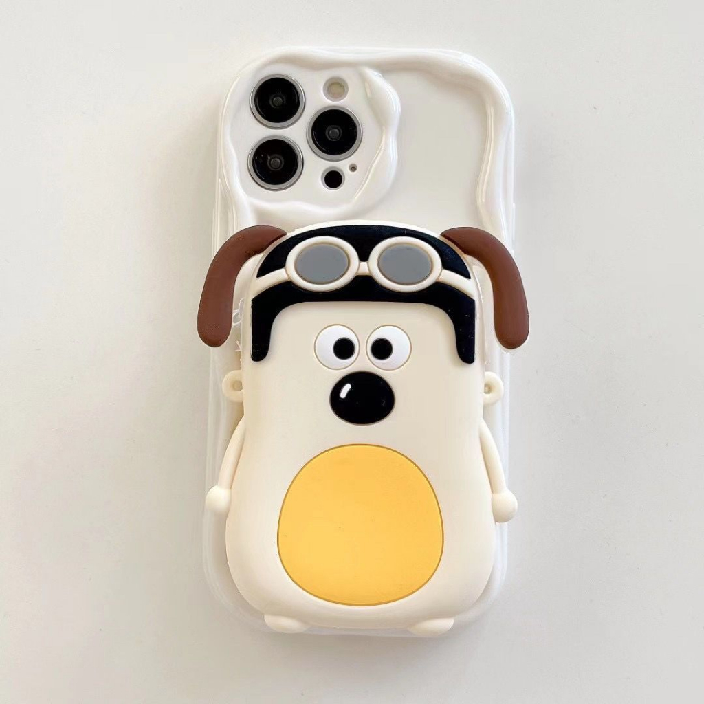 Túi nhỏ ví đựng dây buộc iphone 11 12 13 14 15 pro max xr x xs max 7 8 plus headmaster dog wallet with strap anti-lost phone cover