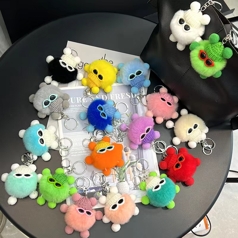 Mặt dây chuyền túi keychain doll