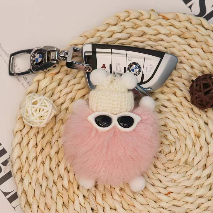 Mặt dây chuyền túi keychain doll