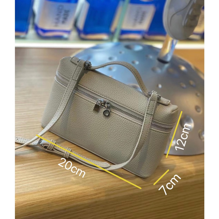 Túi Xách Da Bò Đựng Hộp Cơm Trưa Thiết Kế Đơn Giản Thời Trang Cho Nữ