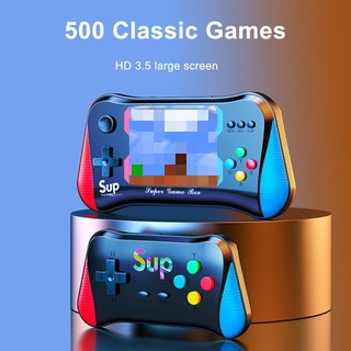 Máy chơi game X7M Máy chơi game cầm tay di động 3,5 inch Màn hình lớn độ phân giải cao Retro SUP Video Game Console với 500 trò chơi Gameboy 1200mah
