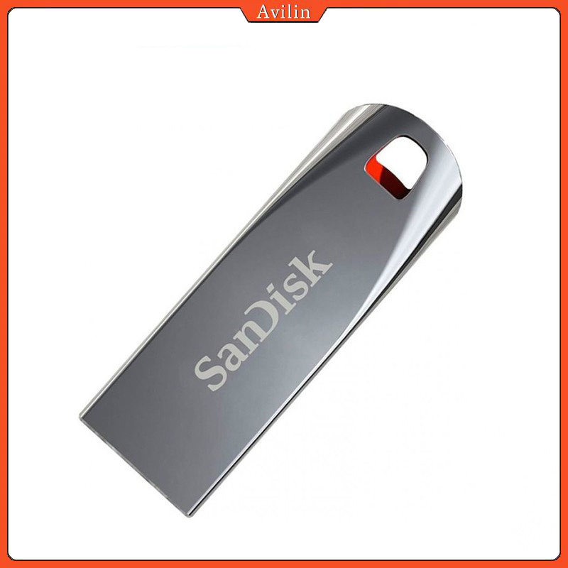Sandisk cruzer force usb flash drive 4g 8g 16g 32g 64g 128gb usb2.0 / 3.0mental casing pen drive thumb drive để tính toán 16gb / 32gb / 128gb stick với flash drive keychain
