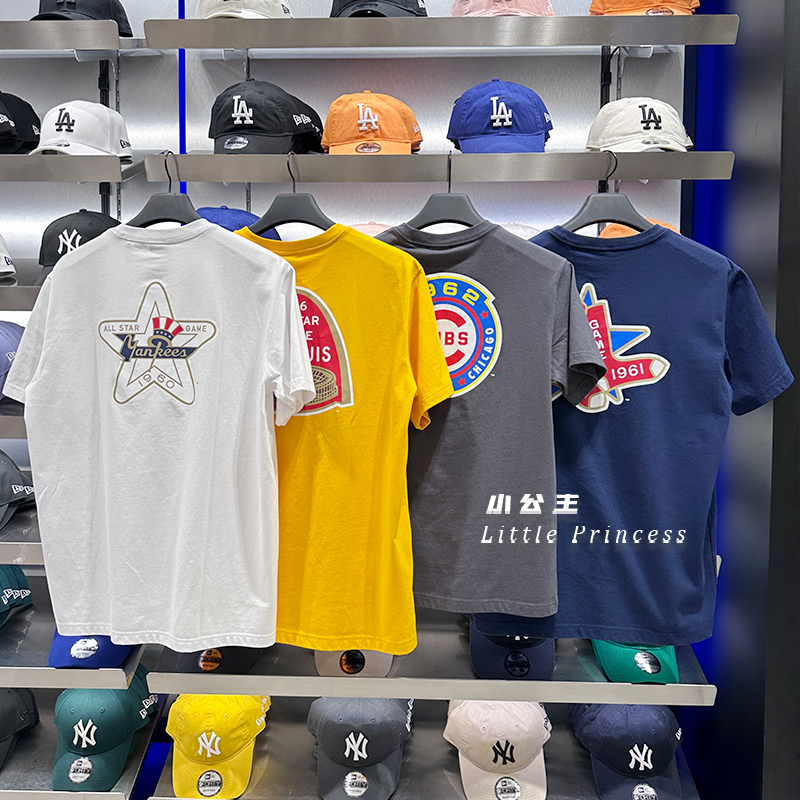Newera Áo Thun Ngắn Tay Dáng Rộng Thời Trang Dành Cho Cặp Đôi
