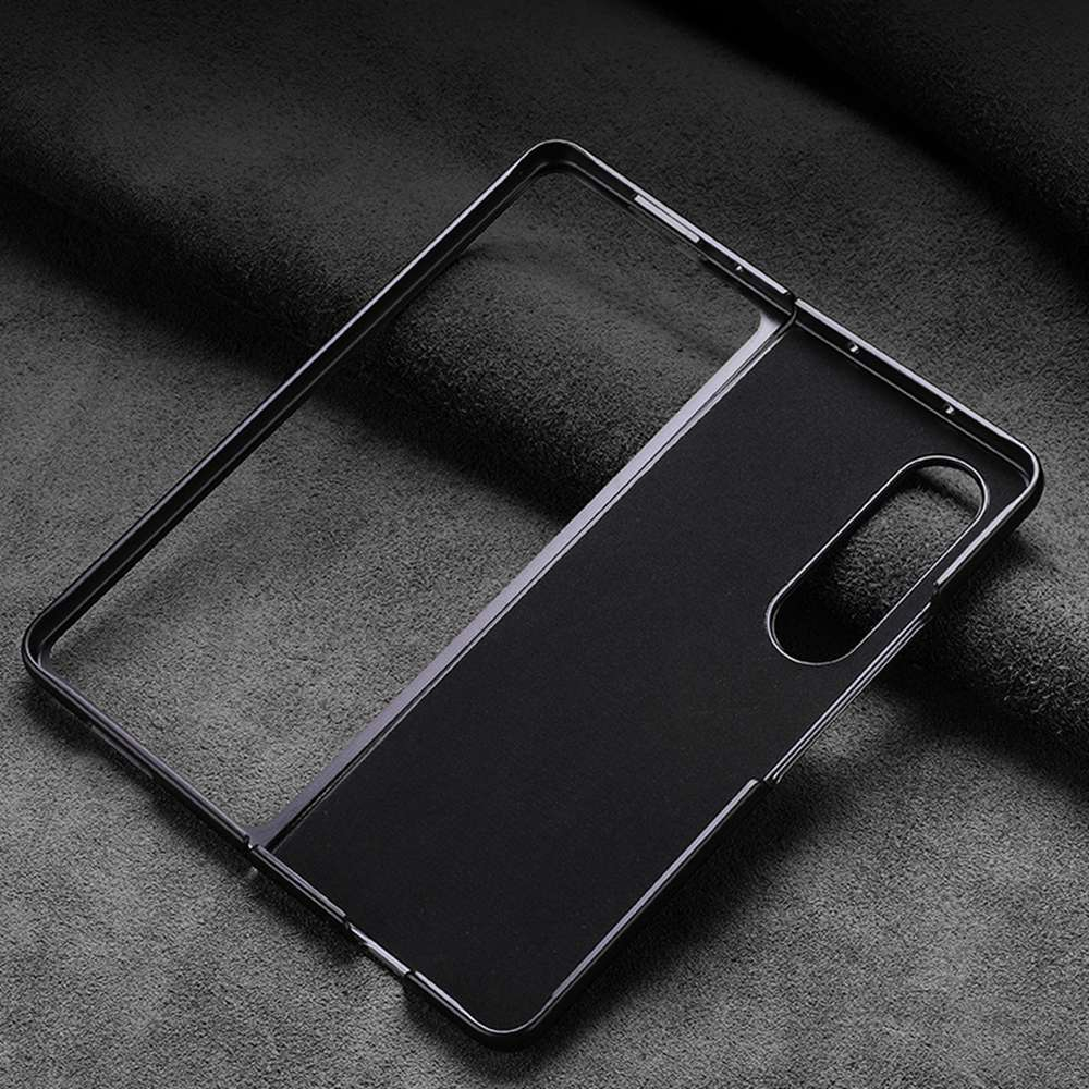 Vỏ da chính hãng samsung galaxy z fold 5 fold5 bao da thật bao da gấp chống rơi bảo vệ