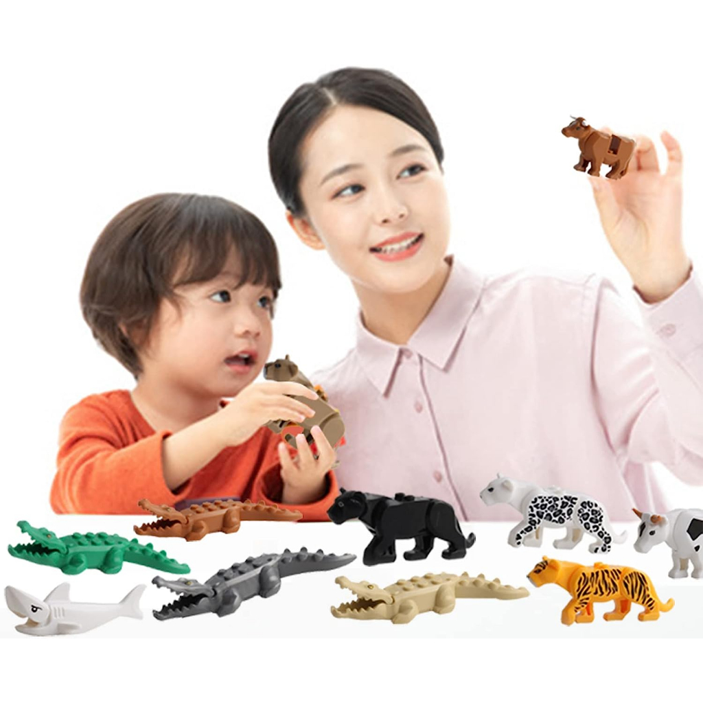 Bộ Đồ Chơi Lắp Ráp lego Hình Cá Mập Độc Đáo