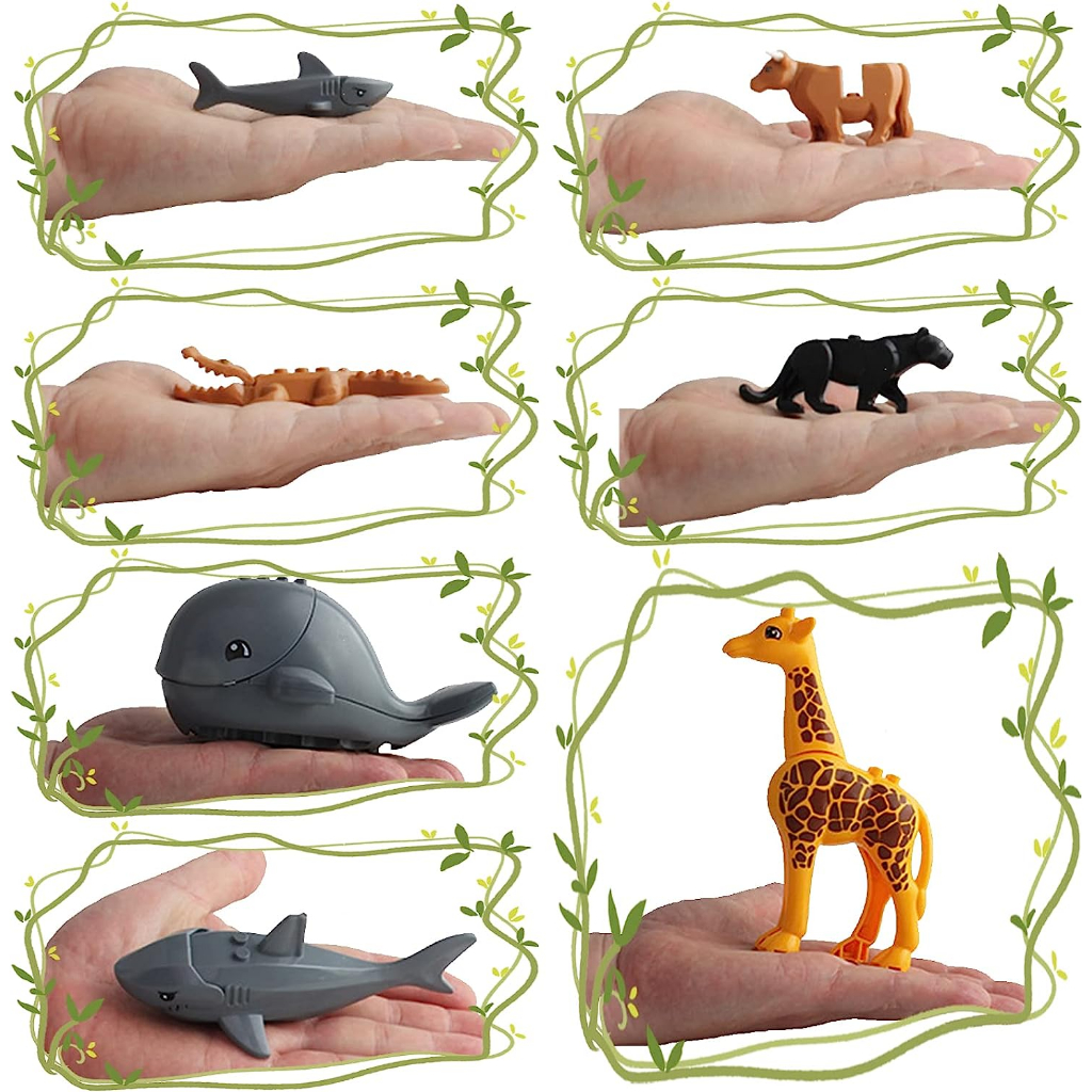 Bộ Đồ Chơi Lắp Ráp lego Hình Cá Mập Độc Đáo