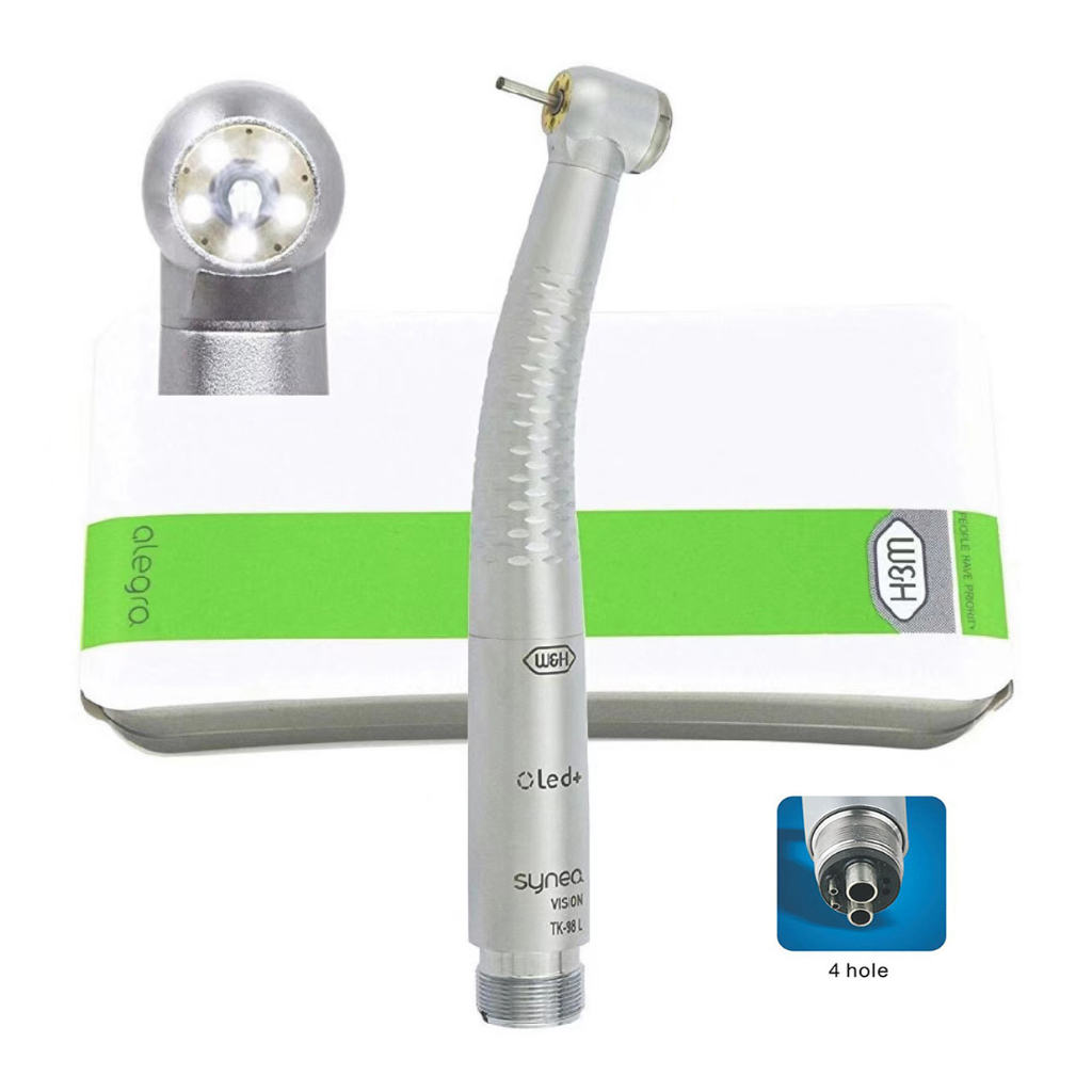 Đèn led 5 tốc độ cao mới 5 tay cầm phun nước 2 / 4hole tay khoan nha khoa