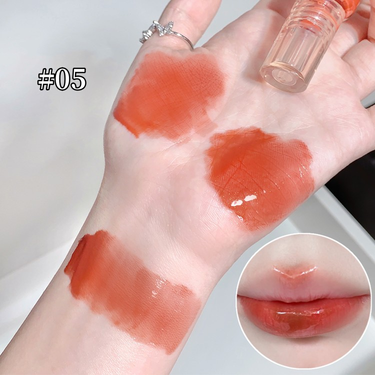 Son Tint Bóng GEGE BEAR Lấp Lánh Giúp Môi Căng Mọng Và Không Bết Dính Lâu Trôi Cho Đôi Môi Ẩm Mịn