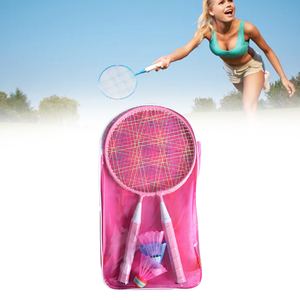 Babycare Có hàng sẵn Bộ Vợt Cầu Lông Trẻ Em Học Sinh Tiểu Thể Thao Ngoài Trời