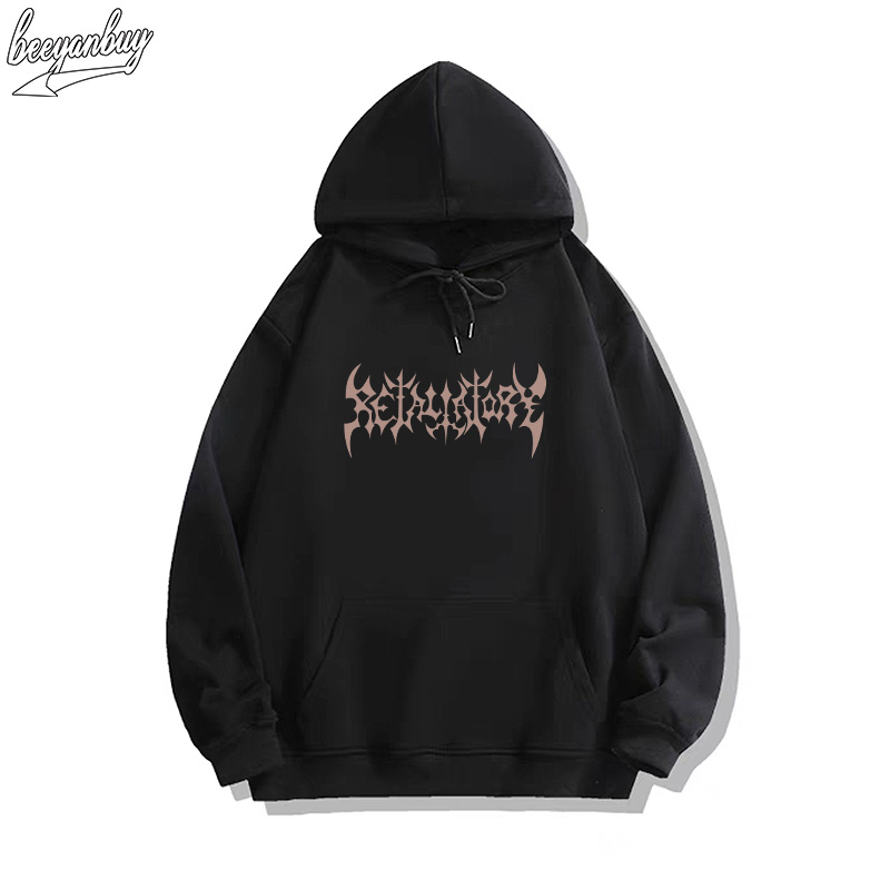 Áo Hoodie Cotton nam BEEYANBUY áo nỉ tay dài bigsize in hình fashion unisex 100% cotton-B0093