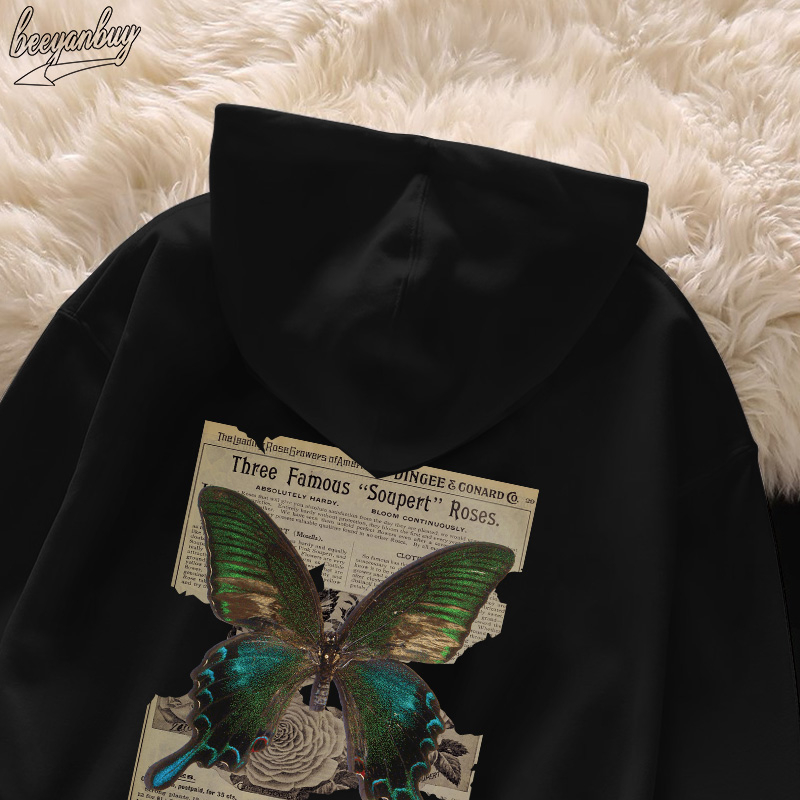 Áo Hoodie Cotton nam BEEYANBUY áo nỉ tay dài bigsize in hình fashion unisex 100% cotton-B0093