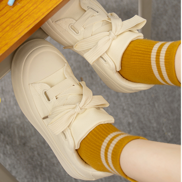 👟Giày Thể Thao Canvas Đế Dày Phong Cách Mới Mùa Hè Cho Nữ