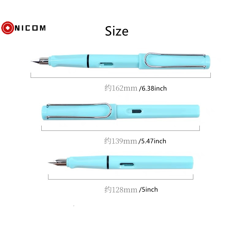 Bút máy ngòi 0.38mm siêu nhỏ sang trọng dành cho trường học văn phòng