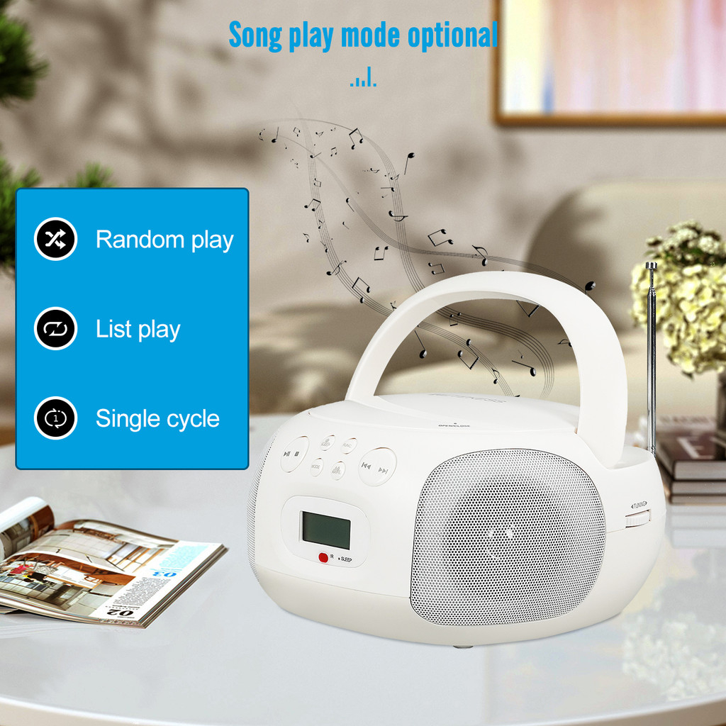 Máy Nghe Đài fm Tích Hợp bluetooth Nhẹ retekess tr636