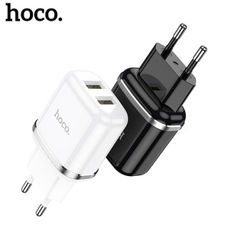 Hoco cốc sạc nhanh n4 5v 2.4a hai cổng usb tiện dụng khi đi du lịch