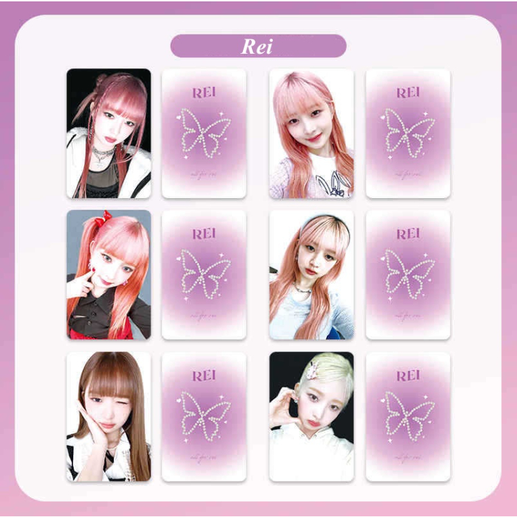 6-7pcs / set ive fancam stage photo cover wave liz rei leeseo wonyoung yujin gaeul album lomo card photocards tinh tế kpop postcards collection series