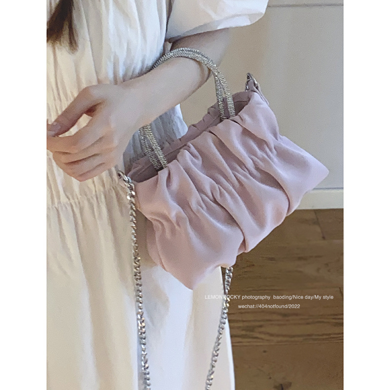 Túi Xách Nữ Túi Đeo Chéo Đính Đá Hình Đám Mây Phong Cách Thời Trang Mùa Hè 2023 HZFTR1755