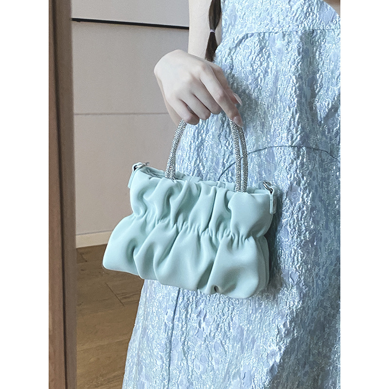 Túi Xách Nữ Túi Đeo Chéo Đính Đá Hình Đám Mây Phong Cách Thời Trang Mùa Hè 2023 HZFTR1755