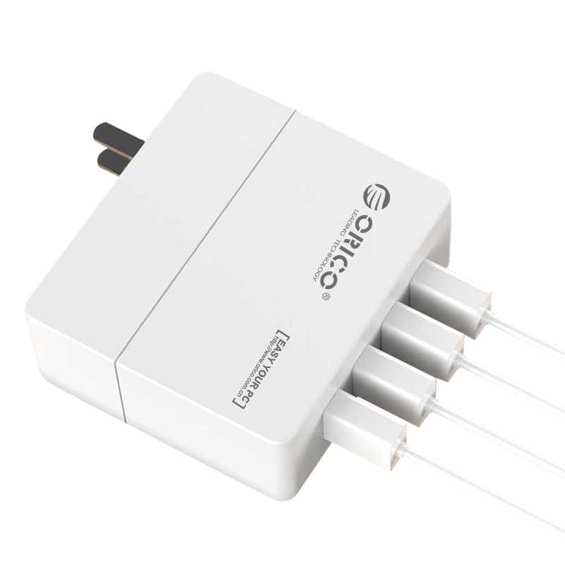 Củ Sạc Nhanh orico 5v6.8a 34w 4 Cổng usb Tiện Dụng Khi Đi Du Lịch