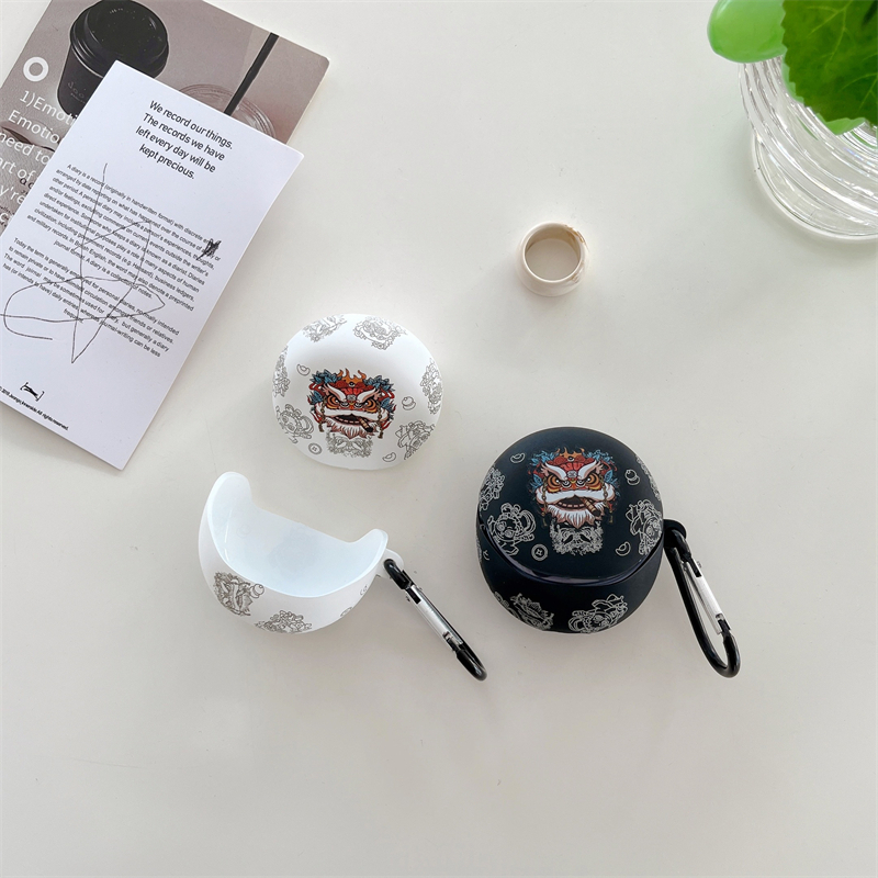 Vỏ Bảo Vệ Hộp Sạc Tai Nghe OPPO Enco Air 3 OPPO Enco Air 3 Chống Rơi Hình Trái Đào / Gấu / Phi Hành Gia Có Móc Treo