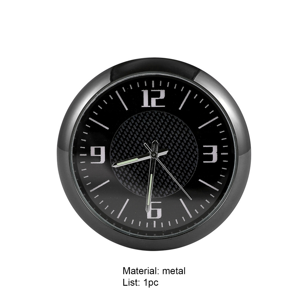 Đồng Hồ Kỹ Thuật Số mini Nhiều Màu Có Nút Pin Cho Xe Hơi