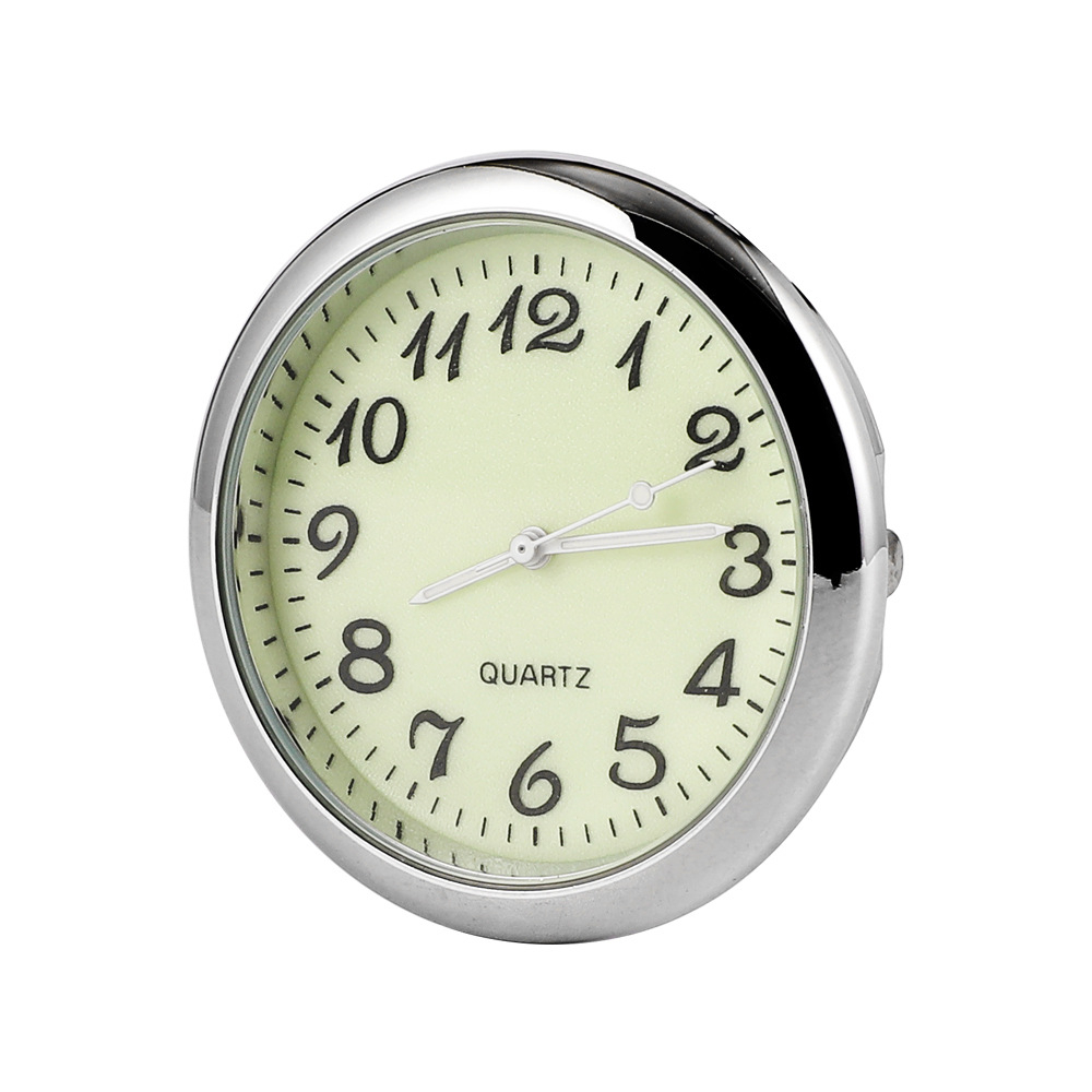 Đồng Hồ Kỹ Thuật Số mini Nhiều Màu Có Nút Pin Cho Xe Hơi