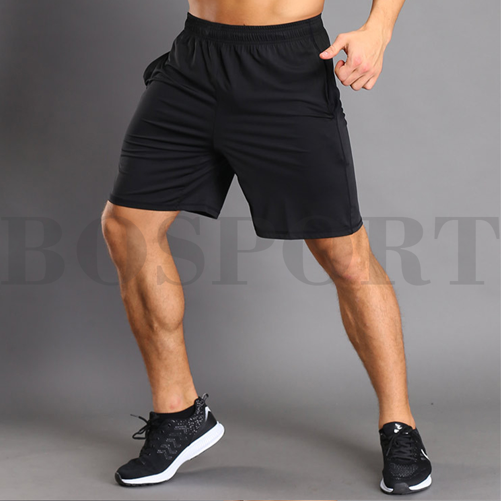 Quần Short Thể Thao Mau Khô Có Túi Thời Trang Cho Nam