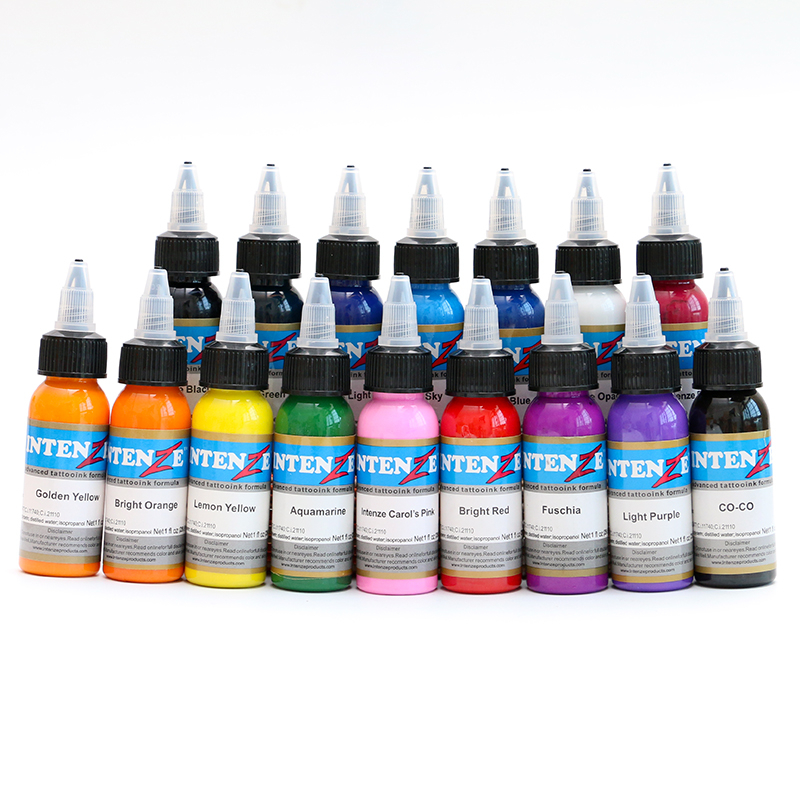 16 Cái Mực xăm  Đặt Hình Cơ thể sắc tố lâu dài