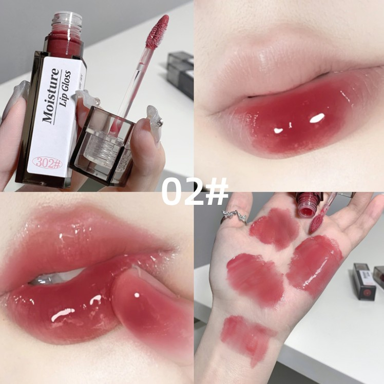 Minijumie Son tint bóng GEGE BEAR minijumie lâu trôi cho đôi môi ẩm mịn