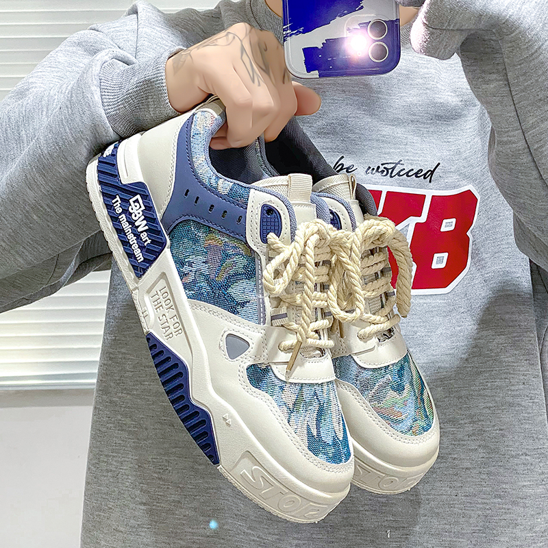 39-44 size sports sneakers casual sneakers niche sneakers thick-soled sneakers chiều cao-tăng giày thể thao giày hợp thời trang giày học sinh dopamine wear