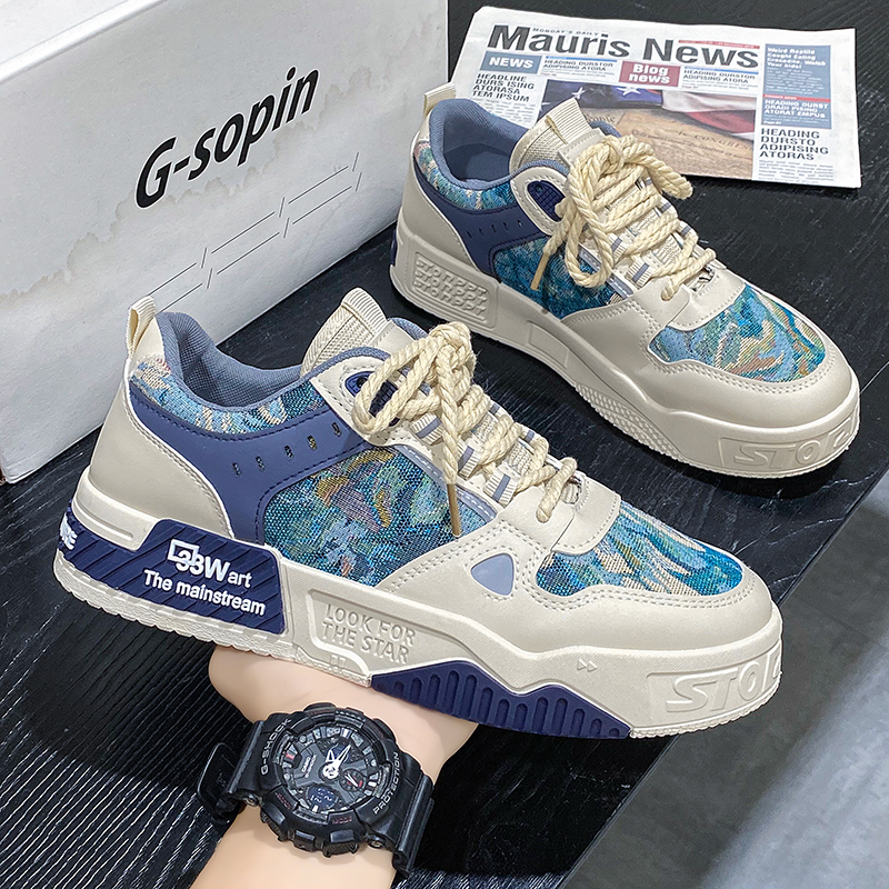 39-44 size sports sneakers casual sneakers niche sneakers thick-soled sneakers chiều cao-tăng giày thể thao giày hợp thời trang giày học sinh dopamine wear