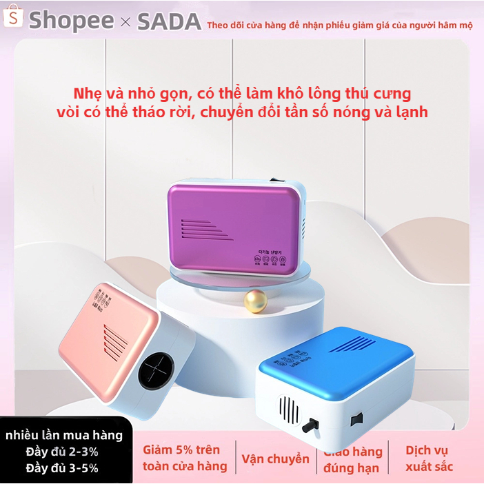 Máy sấy khô quần áo SADA cỡ nhỏ đa năng nhanh khô tiện dụng cho gia đình