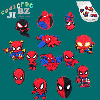 CROCS Bộ Phụ Kiện Trang Trí Phong Cách Marvel Hoạt Hình Đáng Yêu