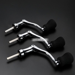 Tay quay máy câu cá kim loại thay thế size M/L chuyên dụng