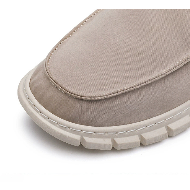 Giày Lười Vải Siêu Nhẹ Thoáng Khí Thời Trang Cho Nam