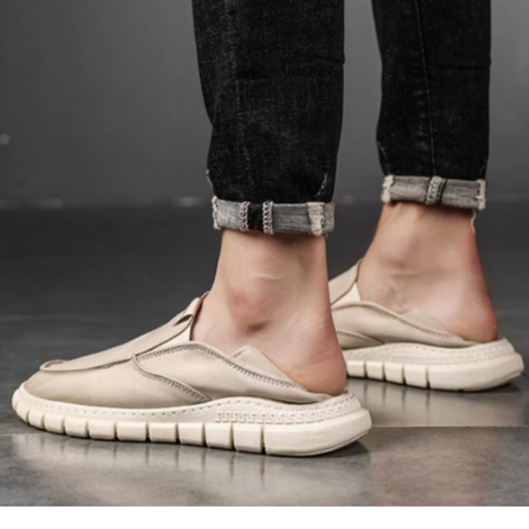 Giày Lười Vải Siêu Nhẹ Thoáng Khí Thời Trang Cho Nam