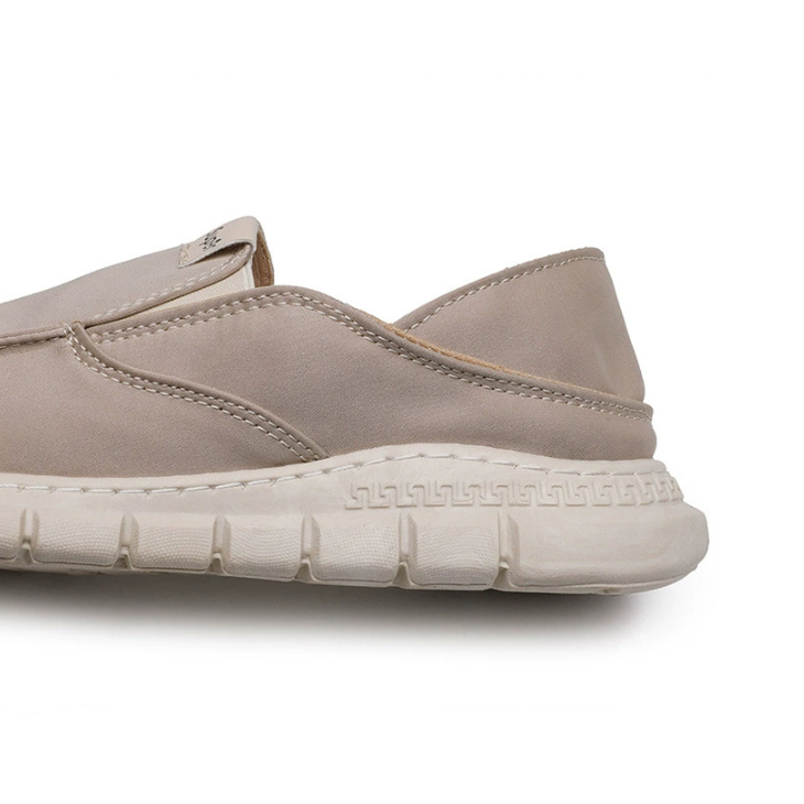 Giày Lười Vải Siêu Nhẹ Thoáng Khí Thời Trang Cho Nam