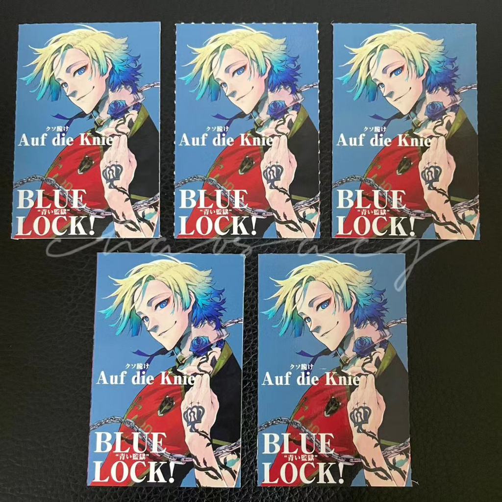 BLUE LOCK Goods Hàng Khóa Màu Xanh Lam