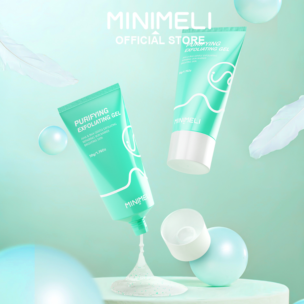 Gel tẩy tế bào chết MINIMELI Làm Sạch Sâu Loại Bỏ Mụn Đầu Đen Chăm Sóc Da Toàn Thân 50g