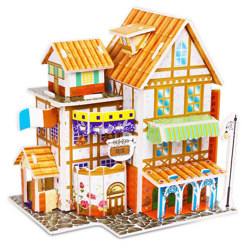 Mô Hình Đồ Chơi Lắp Ráp Kem 3d Bằng Giấy diy