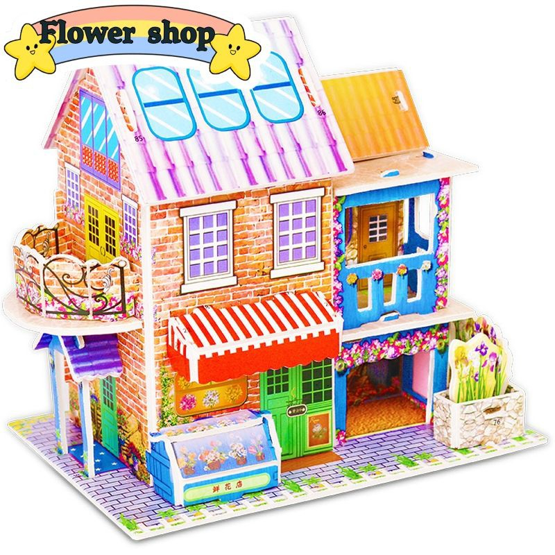 Mô Hình Đồ Chơi Lắp Ráp Kem 3d Bằng Giấy diy