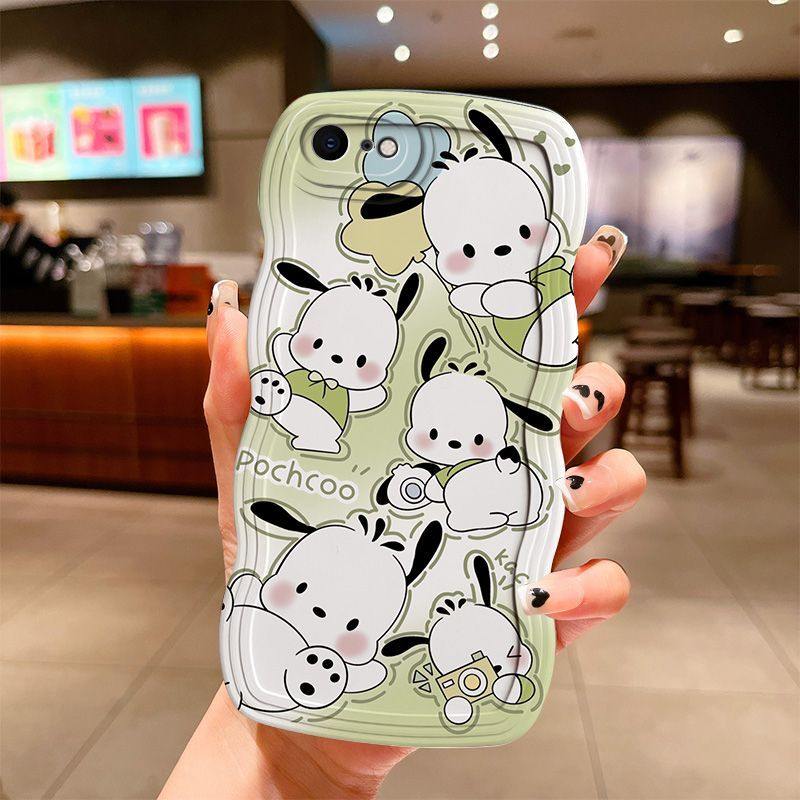 Pacha Ốp Điện Thoại Silicon tpu Mềm Họa Tiết Hoạt Hình Cho iphone 11 12 13 14 pro max ipx xr xs max 7 8 6s plus