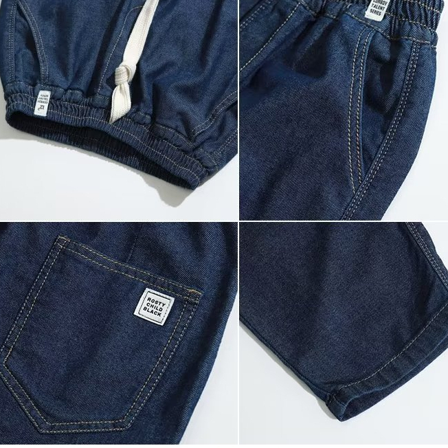 Quần Jean Dài Thiết Kế Mới Đơn Giản Thời Trang Mùa Hè Dành Cho Bé Trai