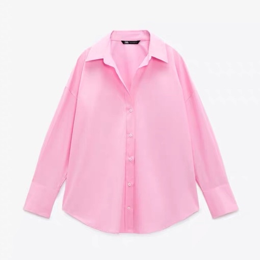 Zara Áo Sơ Mi cotton poplin 2558335