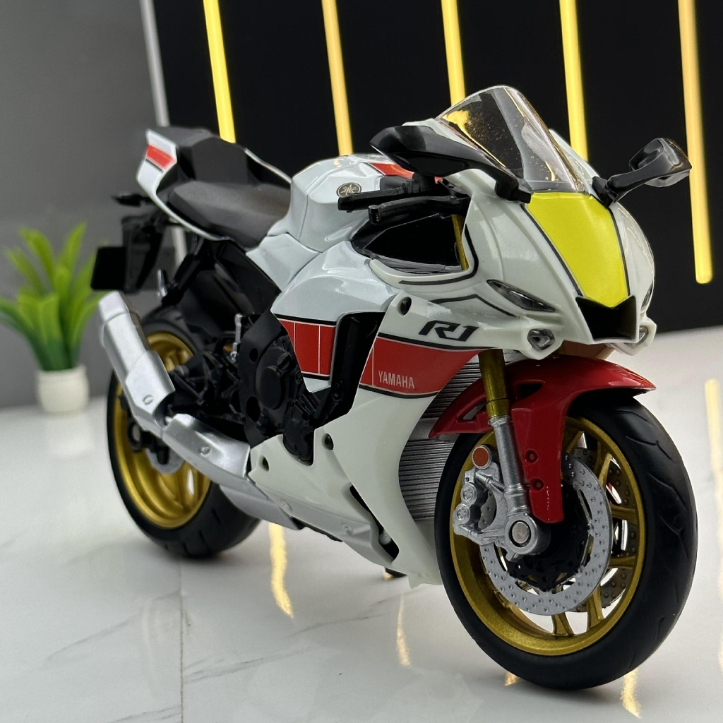Rmz Mô Hình Xe Mô Tô yamaha yzf-r1m Tỉ Lệ 1: 12